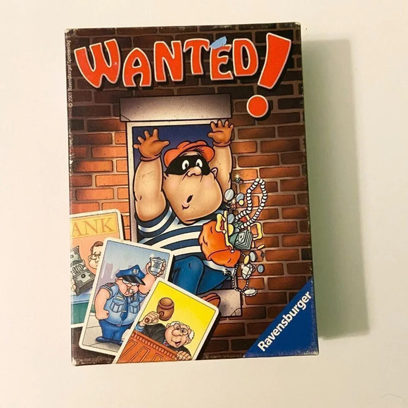 2001  Wanted Card Game Ravensburger Complete - Picture 10 of 10